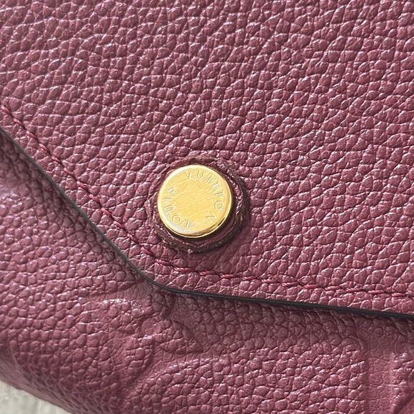 Louis Vuitton Raisin Empriente Sarah Wallet - Picture 9 of 9